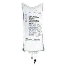 Cs/4 Irrigation Solution 0.9% Nacl Sodium Chloride 3000ml Viaflex Uromatic Plastic Pour Container P