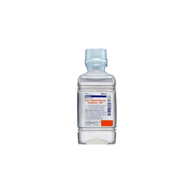Ea/1 Irrigation Solution 0.9percent Nacl 1000ml Pour Bottle