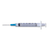 Seringue conventionnelle avec aiguille combinée 3 ml Ll 25 g x 1" (boîte de 100)