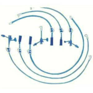 Ensemble d'extension Mic-Key Cs/5 24 po, droit, ensemble bolus avec embout de cathéter et pince