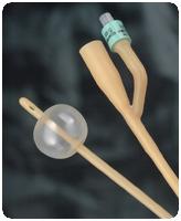 Bx/10 Bardia 2-Way Foley Catheter, 16Fr 30Cc