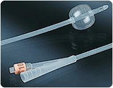 Bx/12 Uncoated Silicone Foley Cath 18fr 30cc
