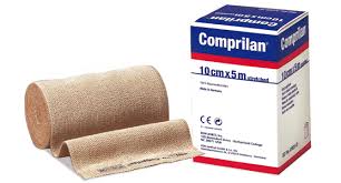 Bx/1 Bandage de compression à étirement court Comprilan 8 cm x 5 m