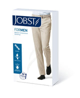 Jobst Medical Leg Wear, Men, Knee High, Ribbed, 15-20mmhg, Lg, Black, Closed Toemore Info... - BeHope