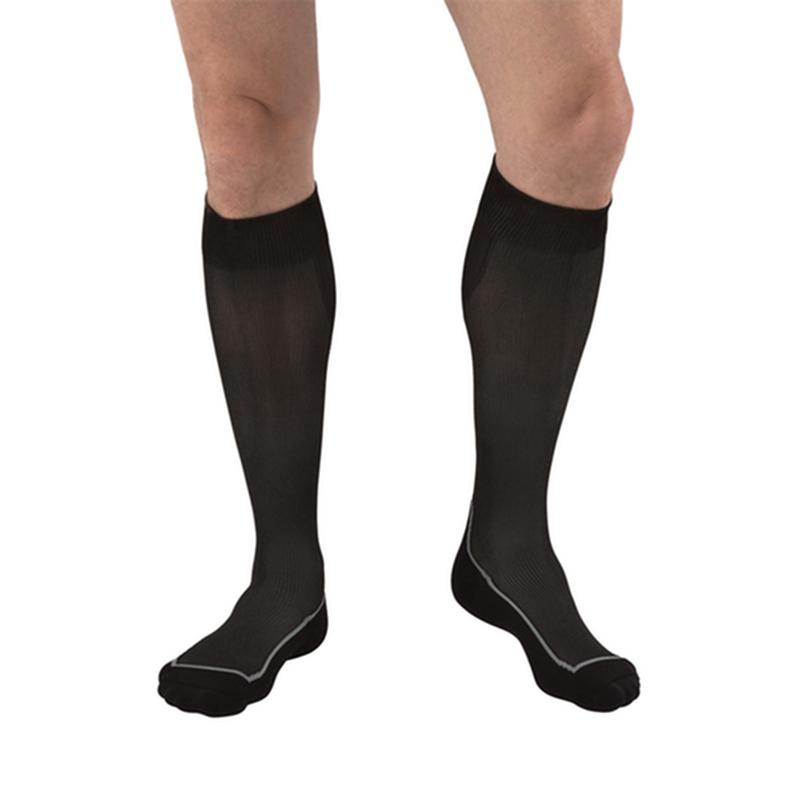 Pr/1 Jobst Sport Stocking Unisex, 15-20Mmhg, Sm, Black, Closed Toe