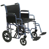 Bariatric Steel Transport Chair - BeHope