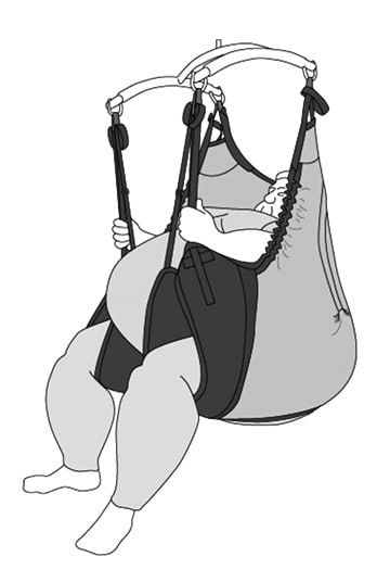 Deluxe Bariatric Sling Tucks - BeHope