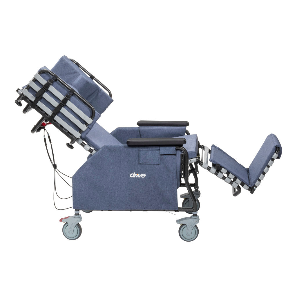 Rose Comfort Max Tilt And Recline Chair With Casters - BeHope