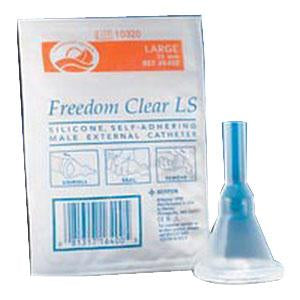 5390  Freedom Clear "LS" Long Seal External Catheter, 31mm - Box of 100