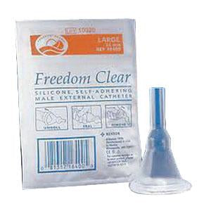 5100  Freedom Clear External Catheter, 23mm - Box of 100