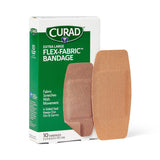 Bandage Fabric Adhesive Strip 2"x4" Sterile Latex-free