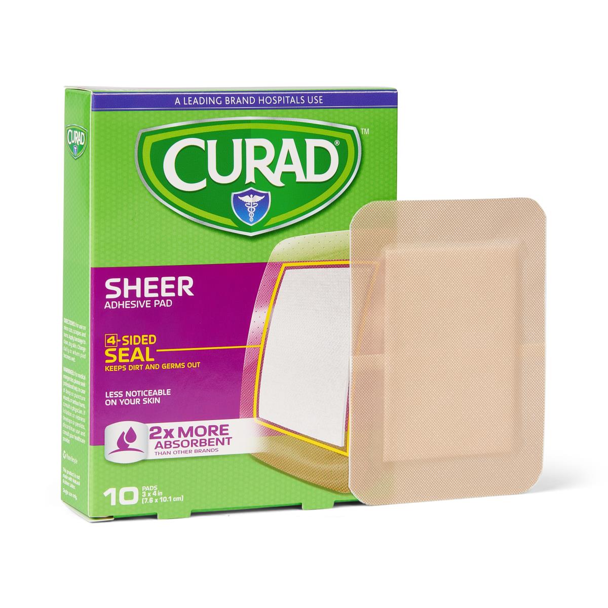 CURAD Sheer Adhesive Bandages