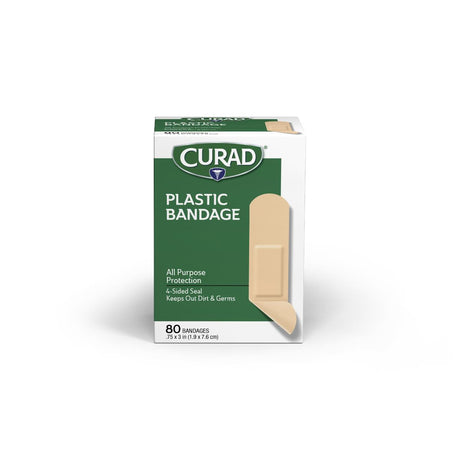 Bandage Plastic Adhesive Spots 7/8" Round Sterile Latex-free