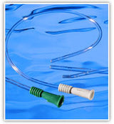 Catéter intermitente Bx/30 Cure, macho, 12 Fr, 16 in, punta recta