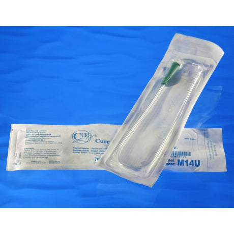 BX/30 CURE INTERMITTENT POCKET CATH MALE 14FR 16IN STRAIGHT TIP - BeHope