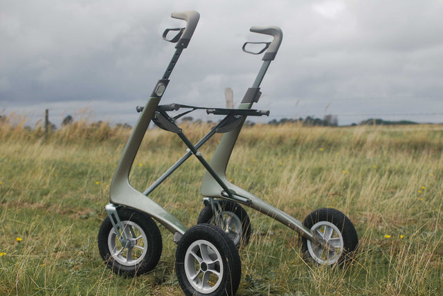 Byacre Carbon Fiber Overland Rollator - BeHope