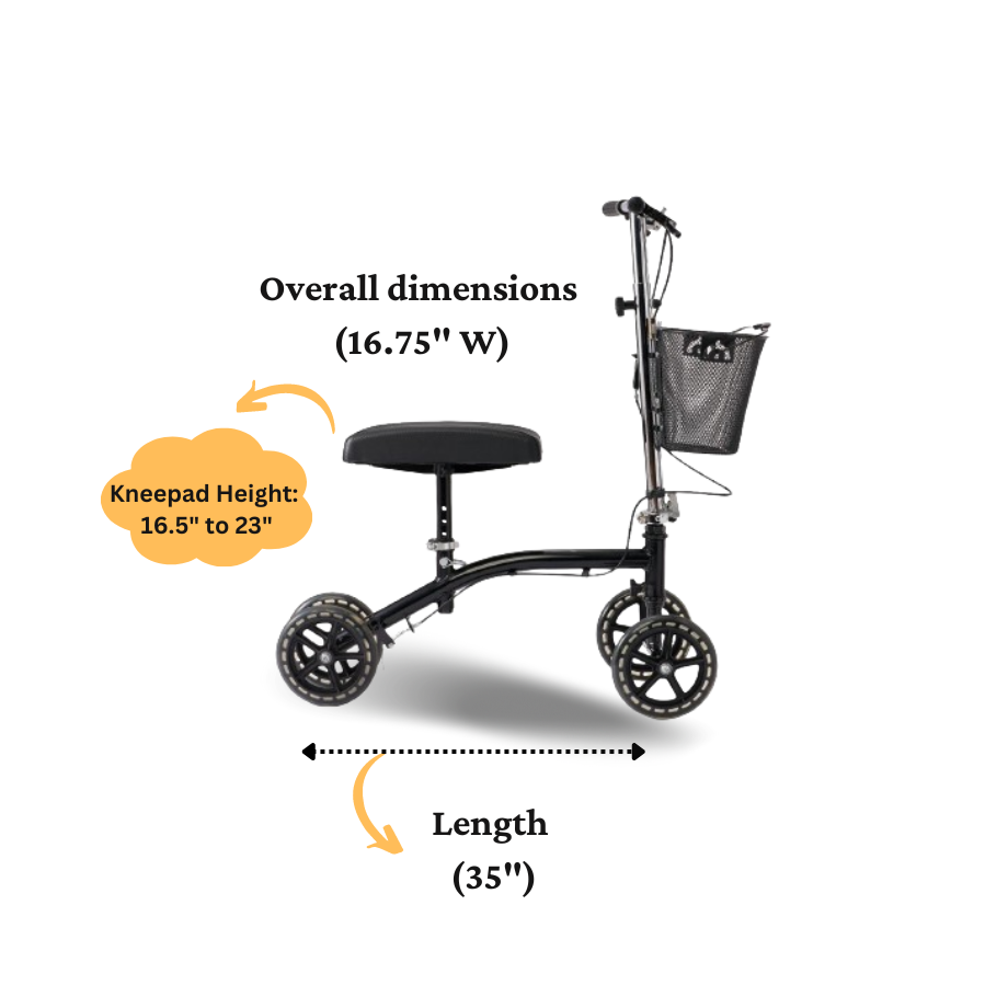 Déambulateur à genou Medline Génération 4