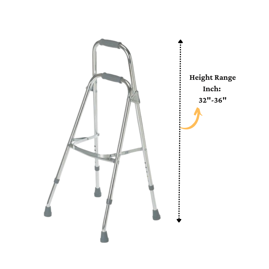 Andador hemi para adultos Sidestepper de Medline Bariatric