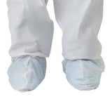 Static-dissipative Microporous Breathable Coverall With Hood And Boots