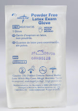 Medline Sterile Powder-Free Latex Exam Gloves Beige