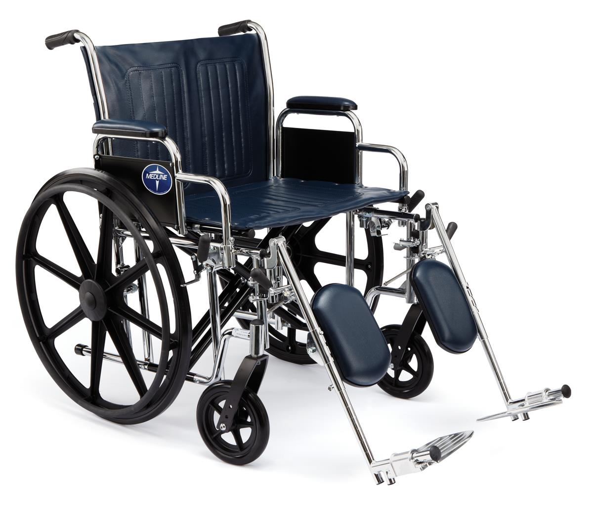 Medline Extra-Wide Wheelchairs