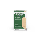 Bandage Plastic Adhesive Strip 2"x4" Sterile Latex-free