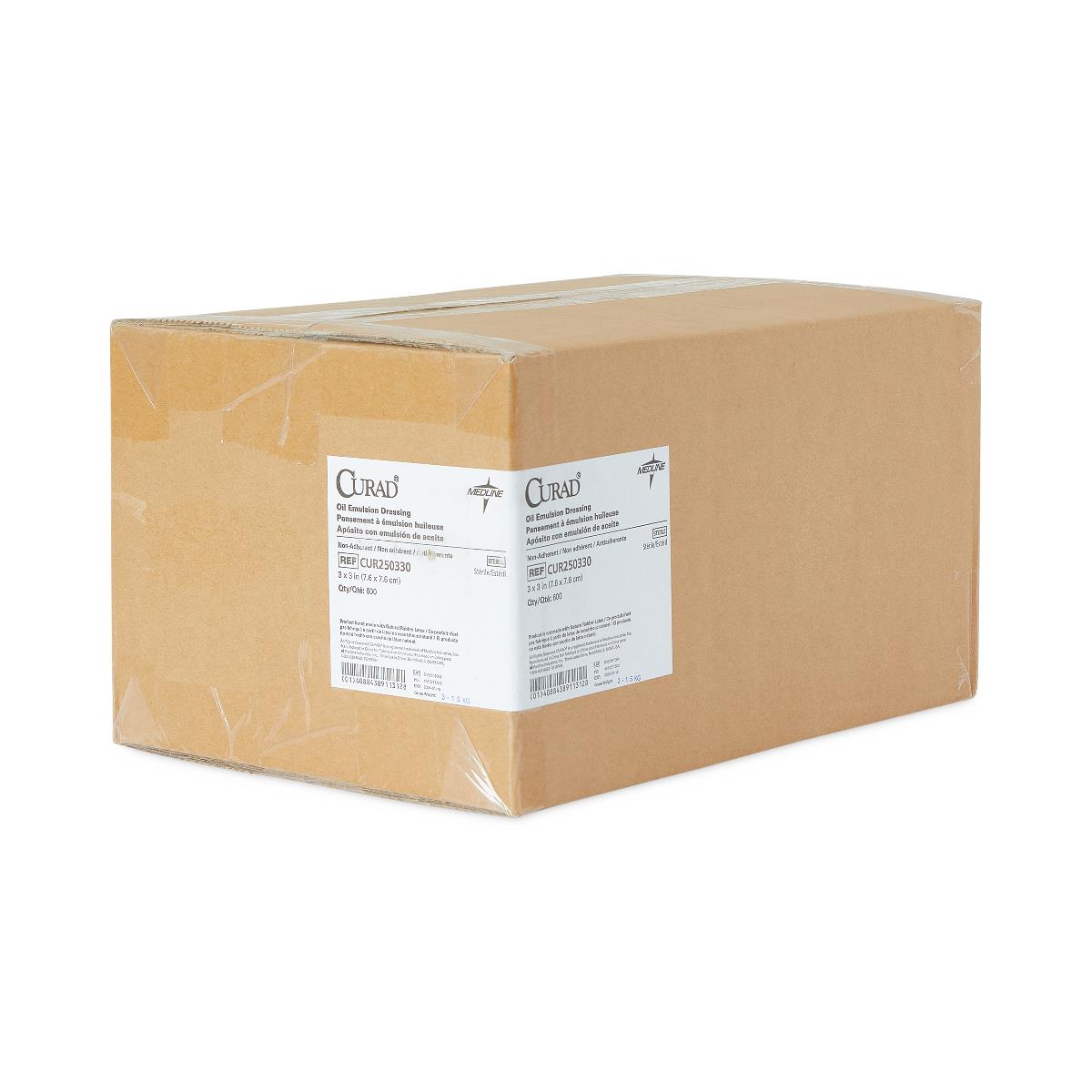 CURAD Nonadherent Sterile Oil Emulsion Dressings