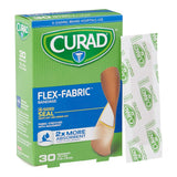 Bandage Fabric Adhesive Strip 2"x4" Sterile Latex-free