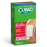 Bandage Plastic Adhesive Strip 2"x4" Sterile Latex-free