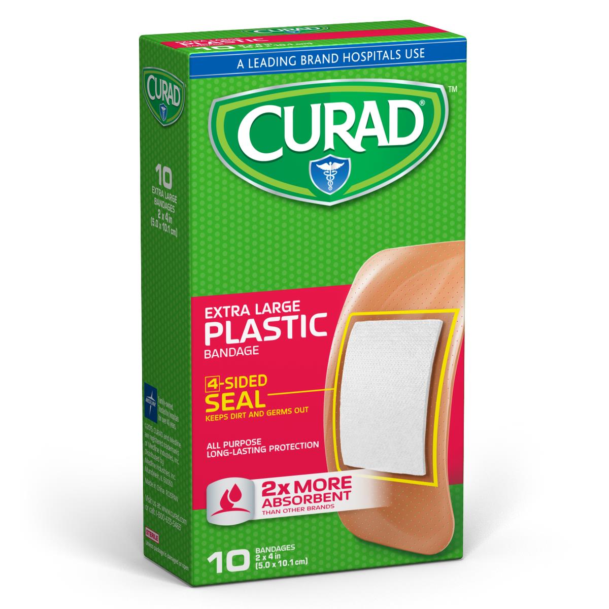 Bandage Plastic Adhesive Strip 1" X 3" Sterile