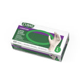CURAD Powder-Free Textured Latex Exam Gloves Beige