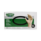 CURAD Powder-free Synthetic Stretch Vinyl Exam Gloves
