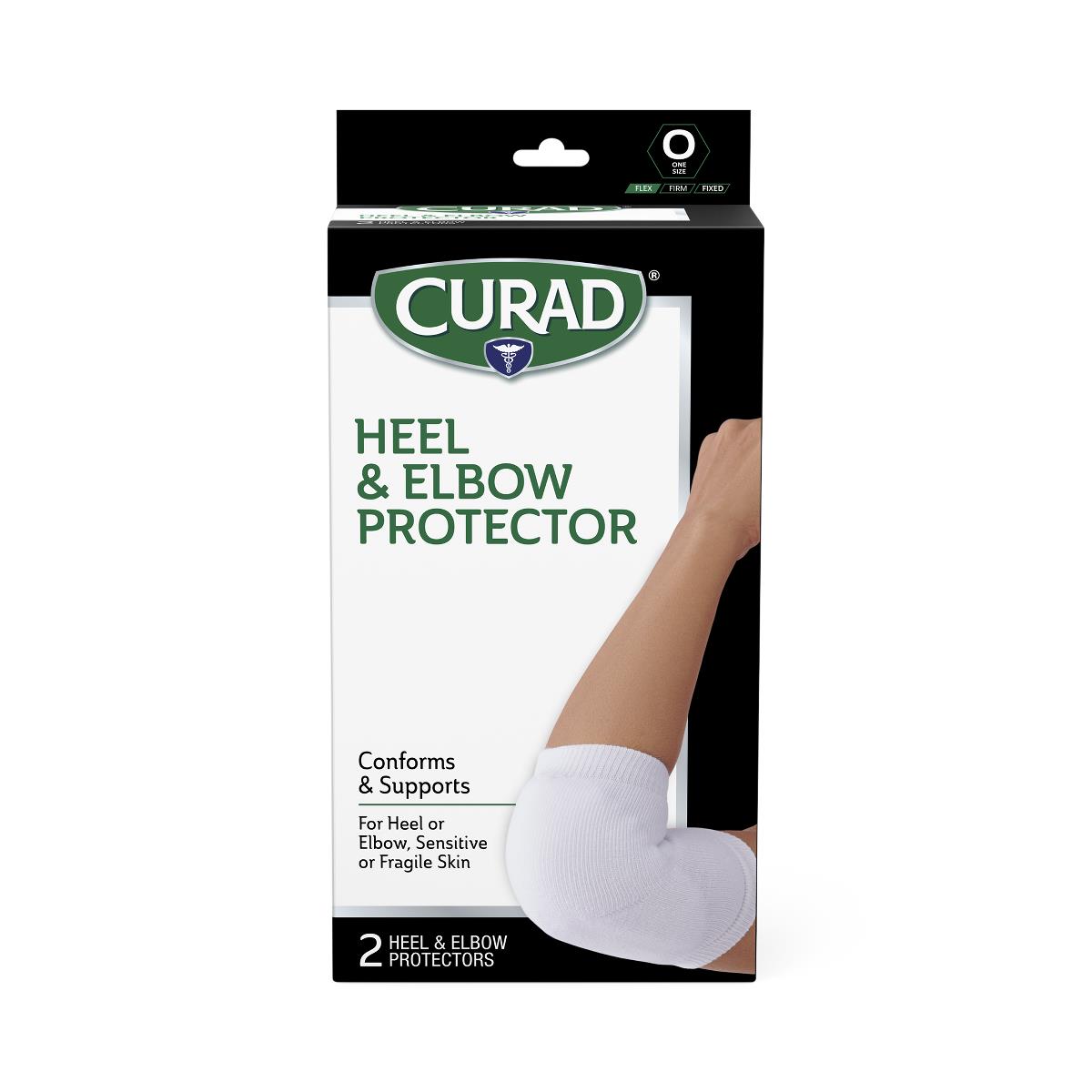 Curad Knit Heel & Elbow Protector, Osfm, 1 Pair Per Box Each