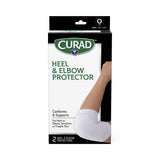 Curad Knit Heel & Elbow Protector, Osfm, 1 Pair Per Box Each