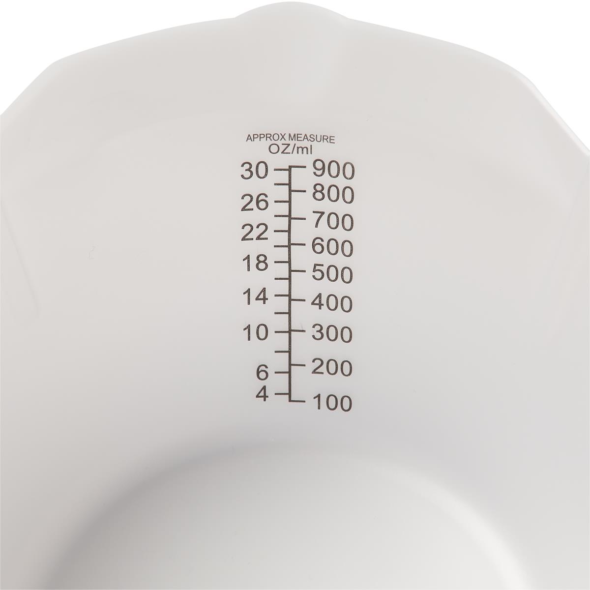 Urine Specimen Collector Hat Style 900cc Graduated White Case/100 Each