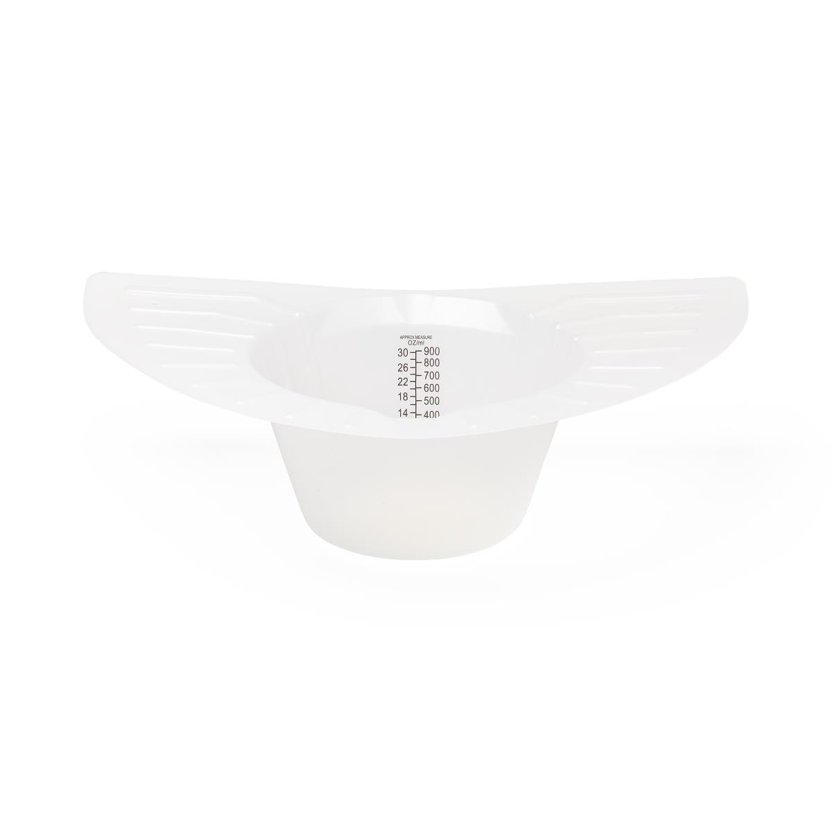 Urine Specimen Collector Hat Style 900cc Graduated White Case/100 Each
