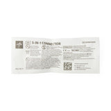 Tubing Connector 5 In 1 Straight Sterile Case/100 Each