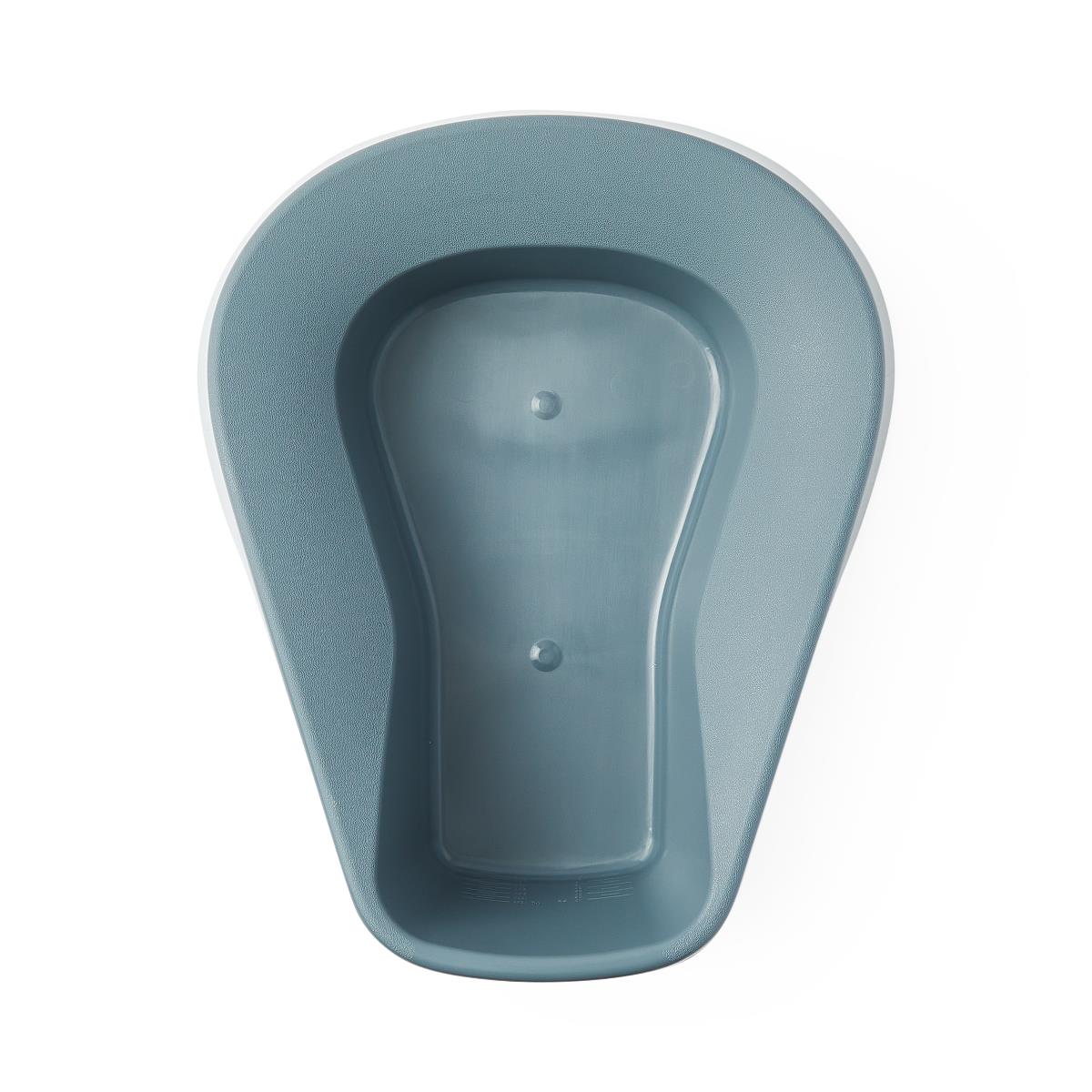 Bedpan Pontoon Style Plastic Single User Graphite Each