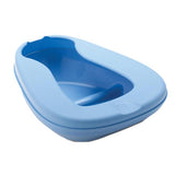 Bedpan Adult Contoured Auto-clavable Plastic Blue Each