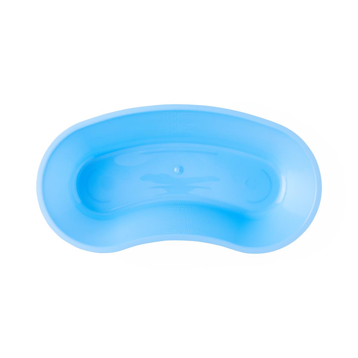 Emesis Basin 500cc Graduated Auto-clavable Plastic Blue Case/12 Each