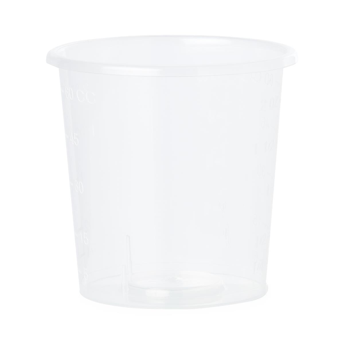 Graduated Plastic Medicine Cup Sterile 2 Oz Case/100 Each