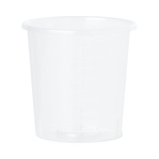 Graduated Plastic Medicine Cup Sterile 2 Oz Case/100 Each - BeHope