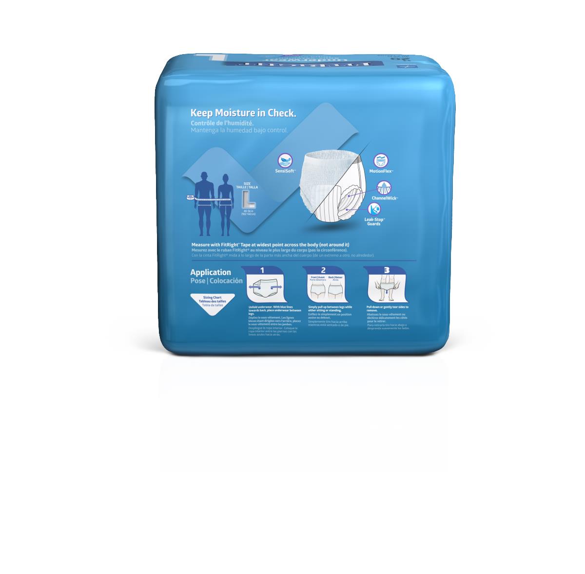 FitRight Super Protective Adult Incontinence Underwear