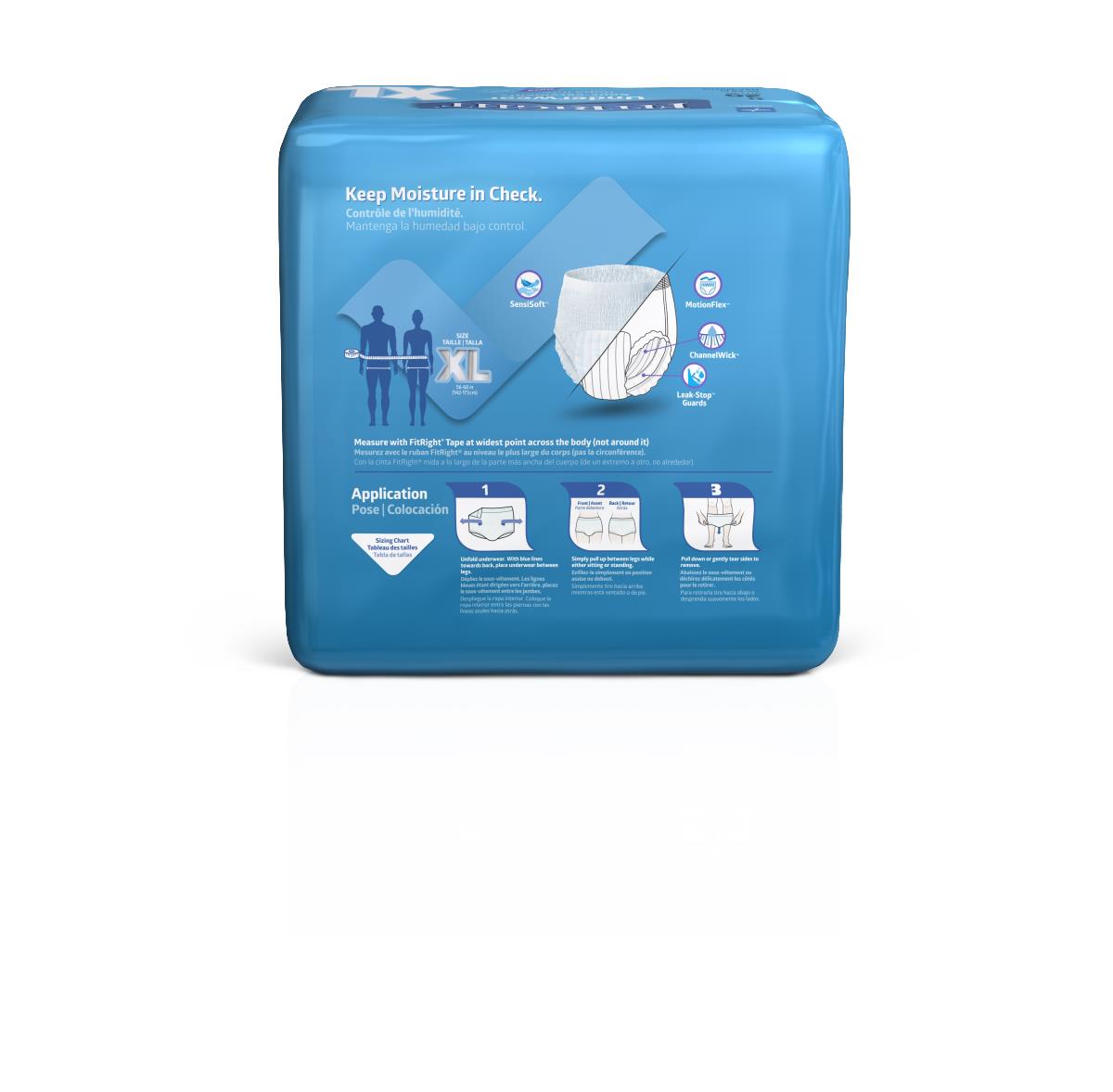 FitRight Super Protective Adult Incontinence Underwear