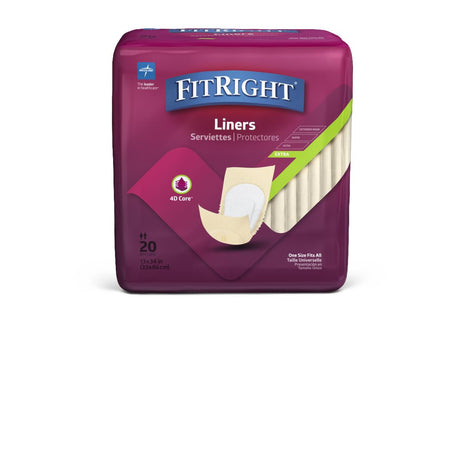 FitRight Shaped Incontinence Liner 13" X 30"