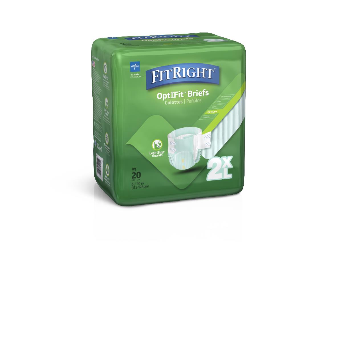 Culottes pour incontinence FitRight Plus pour adultes