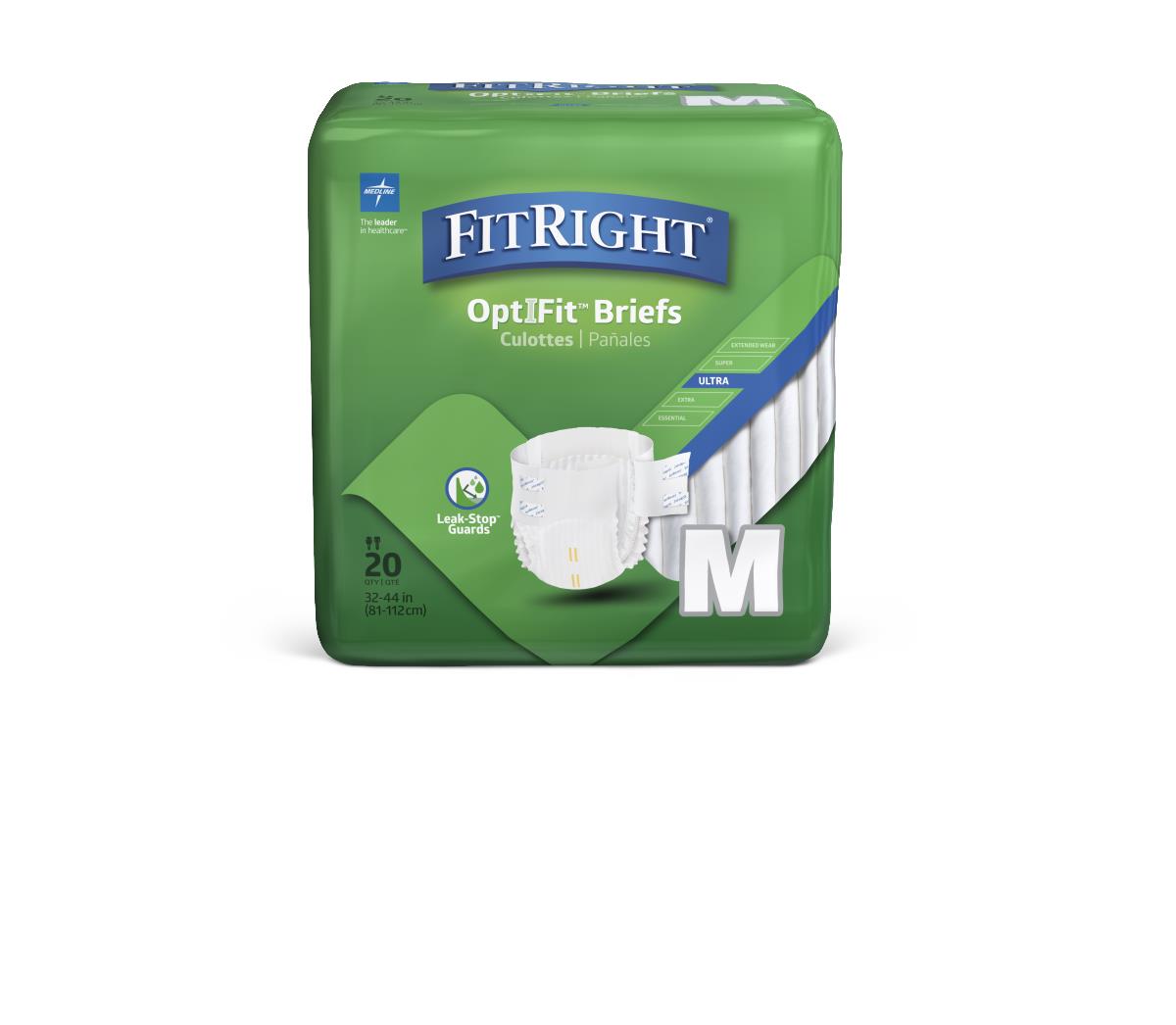 FitRight Ultra Adult Incontinence Briefs