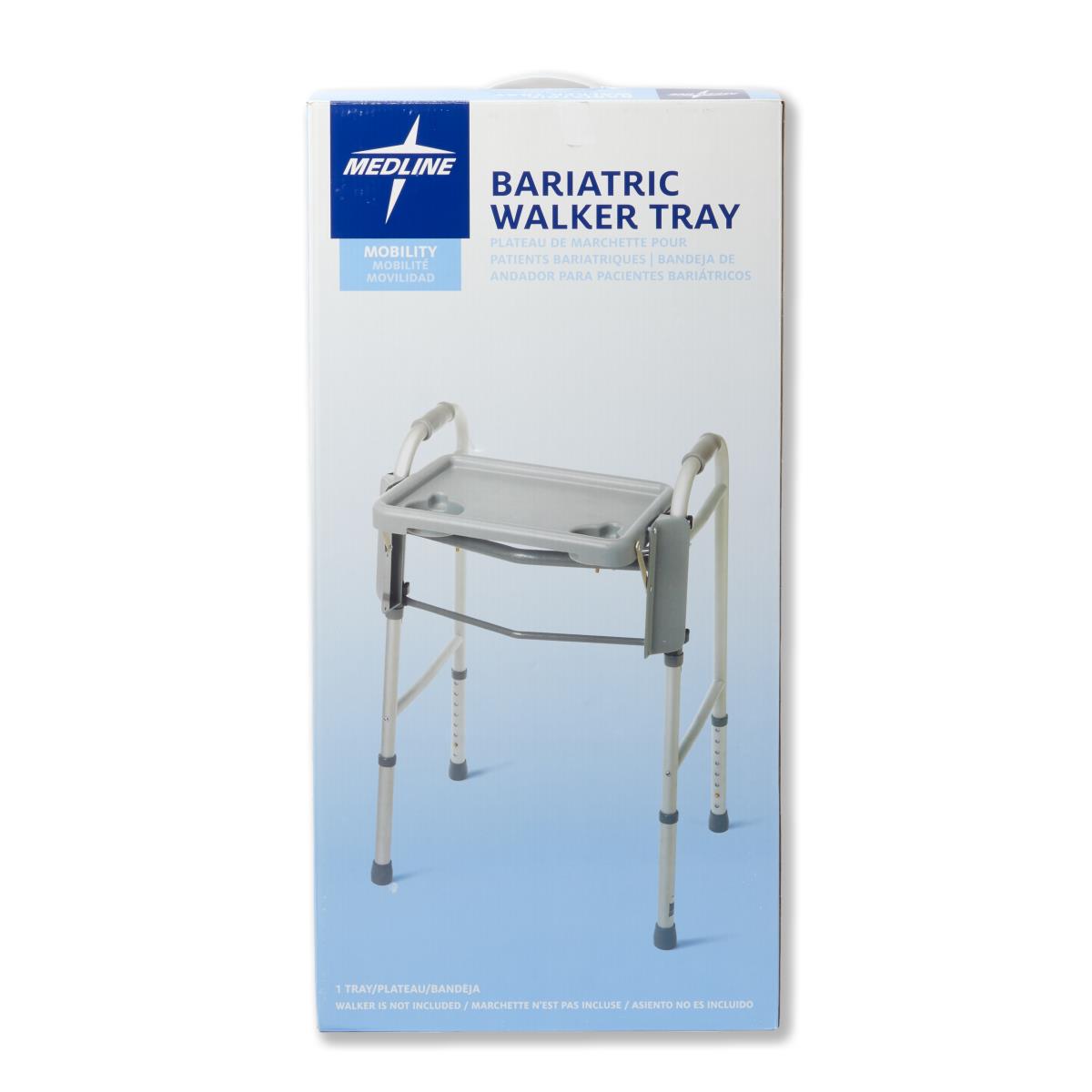 Medline Bariatric Walker Tray