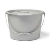 Medline Commode Buckets with Lid and Handle