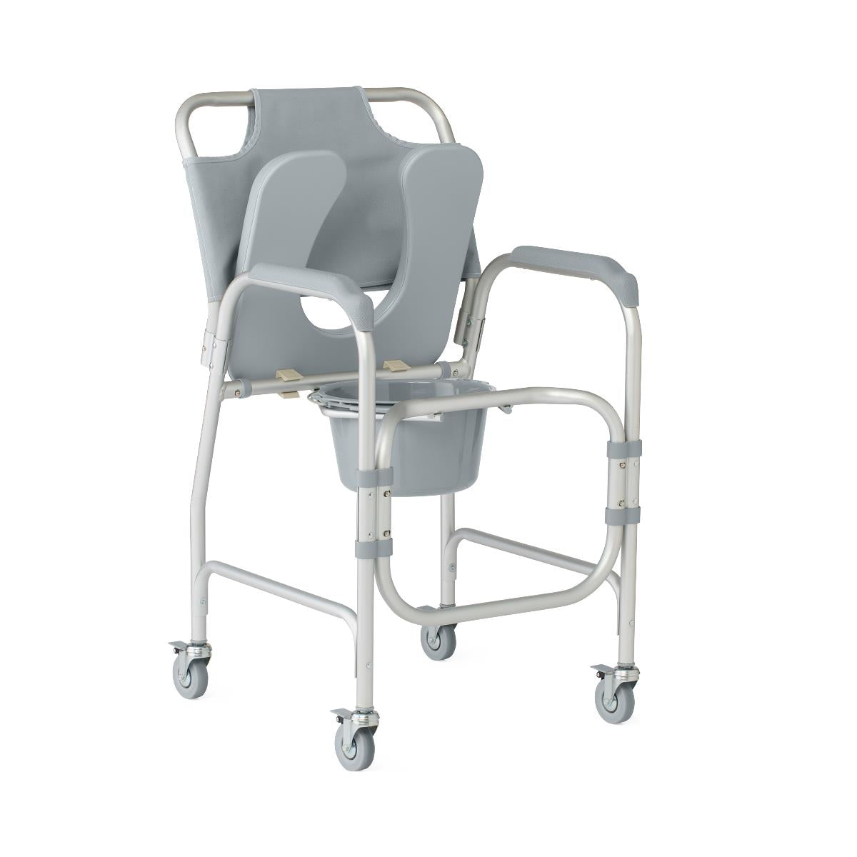 Medline Aluminum Commodes with Wheels
